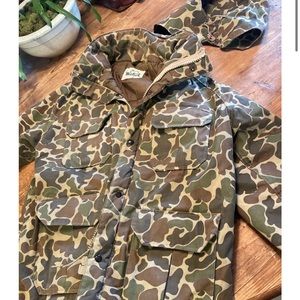 Vintage woolrich camo coat